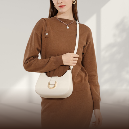 BELFAVE | Stylish U-shaped buckle crossbody handbag
