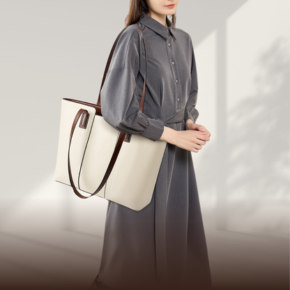 BELFAVE | Shopper leather bag with large capacity