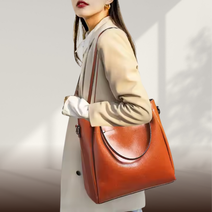 BELFAVE | Elegant two-way bag made from genuine leather