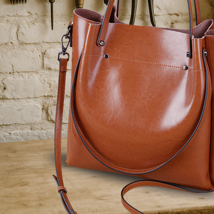 BELFAVE | Elegant two-way bag made from genuine leather