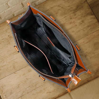 BELFAVE | Classically elegant tote made of genuine leather