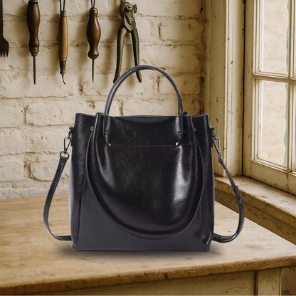 BELFAVE | Elegant two-way bag made from genuine leather